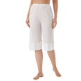 thumbnail image 1 of Women's Shadowline 6219 Adjustable Length Culottes (White 2X), 1 of 2