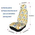thumbnail image 6 of Haiem Autumn Pumpkins Blooms Printed Car Seat Covers Set of 2, Universal Fit Car Seat Covers,Protective Seat Covers,Comfortable Car Seat Covers, Easy Installation Seat Covers, 6 of 9