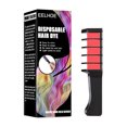 thumbnail image 2 of One-time Hair Chalk Comb Professional Chalk Comb Hair Temporary Instant Hair Comb Hair Color Highlights Streaks Hair Coloring Dye Comb, 2 of 7