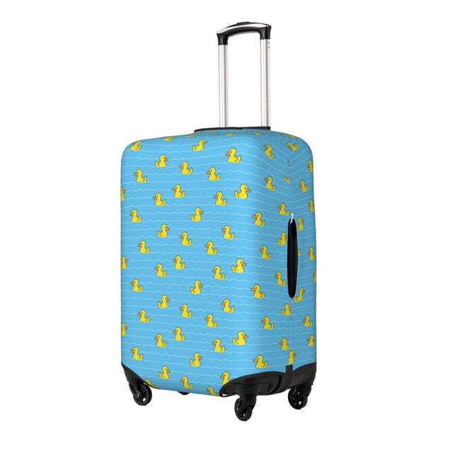 Fotbe Duck Swimming Funda Protectora para Equipaje, Antirrayones y Resistente a la Suciedad, Compatible con Maletas de 18 a 32 Pulgadas-X-Large