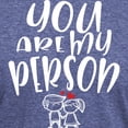 thumbnail image 3 of CafePress - You Are My Person Lovely Couple Men's Deluxe T Shirt - Mens Tri-blend T-Shirt, 3 of 4