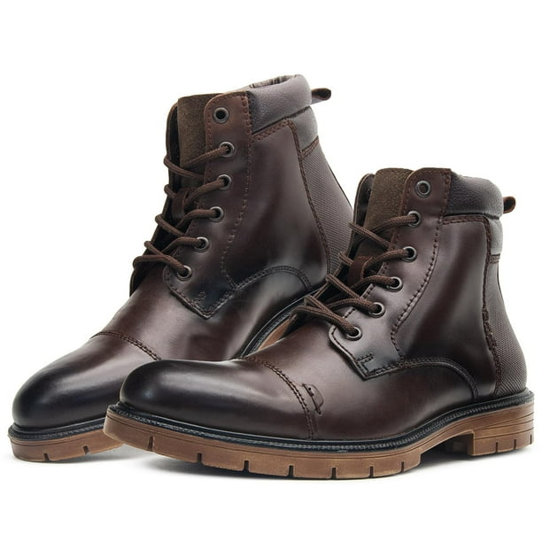 Botas Casuales Christian Gallery Piel Para Hombre Caoba 25