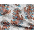 thumbnail image 5 of oneOone Rayon Brown Fabric Paisleys Sewing Material Print Fabric By The Yard 56 Inch Wide, 5 of 5