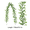 B, variant on Christmas Garland - Faux Needles Garlands for Christmas Decoration, Light Weight Artificial Christmas Garlands for Mantle Stair Railing Fireplace Holiday Party Christmas Decorations