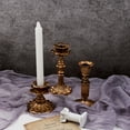 thumbnail image 6 of Cheers US French Nostalgic Floral Resin Candle Holder Antique Bronze/Furniture Decoration/Retro Ornaments Candlestick, 6 of 7