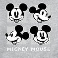 thumbnail image 3 of Disney - Mickey & Friends - Mickey Mouse - Black & White Photo Grid - Men's Crew Neck Fleece Pullover, 3 of 5