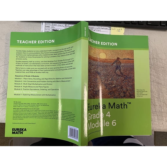 Pre-Owned Eureka Math Grade 4 Module 6 Teacher Edition, Decimal Fractions