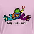 thumbnail image 4 of Peace Frogs  Adult Body Soul Spirit Long Sleeve T-Shirt, 4 of 4