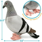 Pepper The Pigeon - 8.5 Inch Stuffed Animal Plush Bird