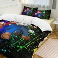 thumbnail image 6 of Luigi Mario 3 Piece Bedding Sets Decor Comforter Sets With One Duvet Cover Two Pillow Shams, 6 of 7