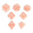 thumbnail image 1 of Poliédrico Dados Diferentes Números Juego Rompecabezas Grabado Regalos Rosa Claro Sunnimix Dados digitales, 1 of 8