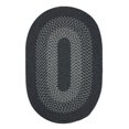 thumbnail image 1 of Colonial Mills Rug MD34R024X144 2 x 12 ft. Madison Braided Rug  Charcoal, 1 of 1