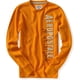 thumbnail image 1 of Aeropostale Hombre Hermal Sudadera, Amarillo, Pequeño Aeropostale Camisa de entrenamiento, 1 of 1