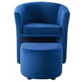 thumbnail image 5 of Modway Divulge Performance Velvet Arm Chair and Ottoman Set, 5 of 7