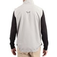 thumbnail image 2 of Men's Cutter & Buck Gray Illinois Fighting Illini Charter Eco Recycled Full-Zip Vest, 2 of 2