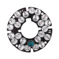 thumbnail image 2 of CCTV Camera 10Mil 90 Degree Red 5mm 24 LED Bulb IR Infrared Lamp Board, 2 of 5
