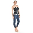 thumbnail image 2 of Corset strapless con detalles metalicos Roman Fashion/ Juvenil, 941 (Negro) negro CH, 2 of 7