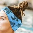 thumbnail image 5 of WIRESTER Adjustable Swimming Headbands Ear Bands Waterproof Protection, Neoprene Ear Band For Kids Adults (Medium) - Ocean Sea Turtles, 5 of 6