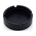 thumbnail image 1 of Wosthever Cenicero de silicona resistente a la temperatura, cenicero, soporte de , lavable, botella de viaje, alfombrilla, antideslizante, Almacenamiento y organización del hogar Negro, 1 of 6