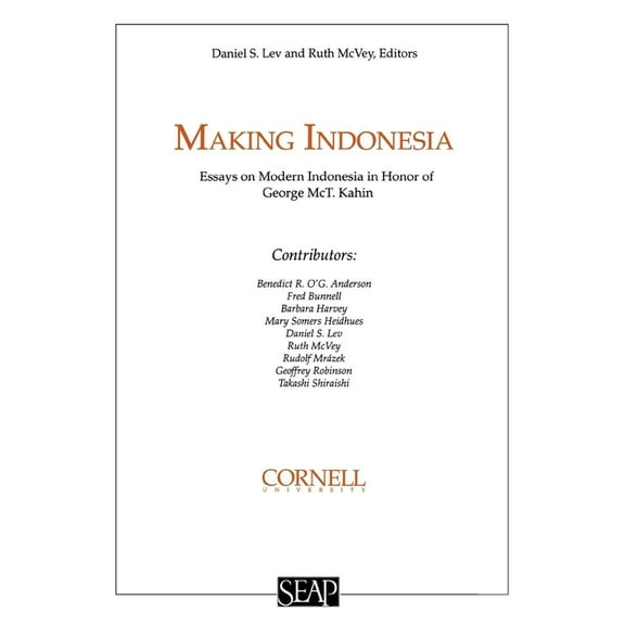 Studies on Southeast Asia Making Indonesia, Book 20, (Paperback)