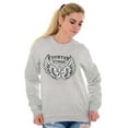 thumbnail image 4 of Country Strong Cute Angels Wings Star Unisex Plus Fleece Graphic Sweatshirt Brisco Brands 3X, 4 of 5