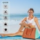 thumbnail image 5 of Bolsa de Playa Tote QOGiR Neopreno Multipropósito Marrón Claro Mint, 5 of 8