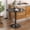Black, variant on Modern Black Round Dining Table 24 Inch, MDF Top with Steel Base Tulip Kitchen Table for Small Spaces, Mid Century Coffee Table for Living Room
