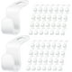 thumbnail image 1 of 100 Pieces Clothes Hanger Connector Hooks, Hanger Extension Clips, Clothes Connecting Hanger Clip, For Clothes Coat Wardrobe Closet-, 1 of 5