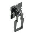 thumbnail image 3 of Utopia Alley Steffi Cabinet Ring Pull Knob - Decorative Cabinet Drop Pull Knobs for Cabinets and Drawers - Vintage Cabinet Hardware with Hand Finished Gun Metal - Metal Drawer Pull Knobs 2.5", 3 of 6