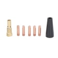 thumbnail image 4 of Kit De Soldadura Sin Gas De Pistola MIG, Hilo Transparente Sin Rebabas, 7 Piezas, Difusor De Punta De Soldadura, Boquilla Sin Gas, Borde Liso Para Soldar ANGGREK MIG Gun Kit, 4 of 8