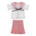 thumbnail image 4 of Muñeca , ropa para niña, muñeca para estudiantes, uniforme escolar, juego de 2 piezas para 1/4 DOA YO, ropa para muñecas, juguete para jue Rosado Baoblaze Uniforme escolar de muñecas BJD, 4 of 8