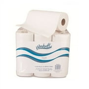 Windsoft WIN2420 2-Ply 11 in. x 9 in. Kitchen Roll Towels - White (6 Rolls/Pack, 72 Sheets/Roll)