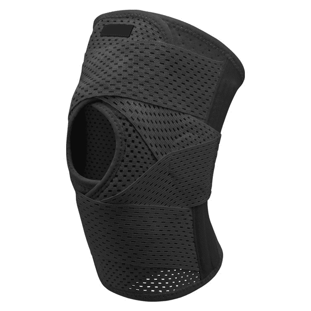 Professional Knee Brace with Side Stabilizers, Medical Knee Support with Mesh Weave Tech, Knee Wrap with Ultra-Soft Bandage for Knee Pain, Arthritis, Injuries Relief, Running, Workout, Sports