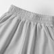 thumbnail image 4 of Odeerbi 3-15 Años Niños Niñas Pantalones Pata Ancha Algodón Verano Casual Cintura Elástica Color Sólido Pantalones Pata Recta, 4 of 5