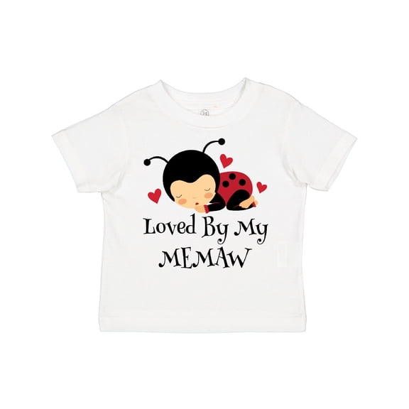 Inktastic Loved by My Memaw Grandchild Girls Toddler T-Shirt