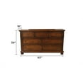 thumbnail image 5 of Baltimore Queen 4 Piece Bedroom Set Made With Wood in Dark Walnut, 5 of 14