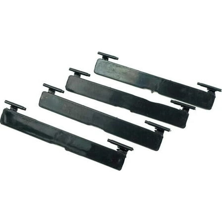 4 Piece Set Roof Rack Port Cover Trim for Mercedes C Class Replaces A2057504100, A2057504200, 205-750-41-00, 205-750-42-00