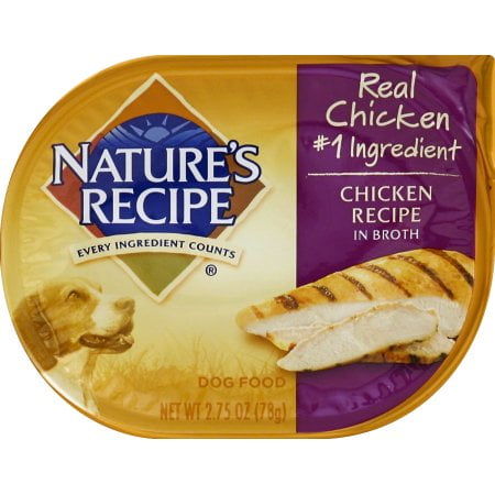 Creole Chicken Recipe - (12 Pack) Nature's Recipe Chicken Recipe In Broth Wet Dog Food, 2.75-Ounce