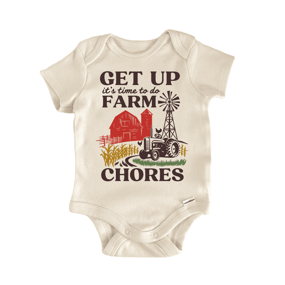 Farm Chores Farmer - Baby Bodysuit