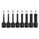 thumbnail image 4 of Juego de llaves de vaso con punta de estrella Torx de impacto de 1/2 pulg. T30 T40 T45 T50 Irfora  La manga, 4 of 6