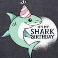 thumbnail image 3 of CafePress - Shark Birthday Long Sleeve T Shirt - Mens Hooded Shirt, 3 of 3