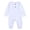 White, variant on Quealent Newborn Baby Boy Girl Knitted Romper Jumpsuit Solid Long Sleeve Legging Bodysuit Playsuit Clothes Winter 0-18M (Black, 0-4 Months)