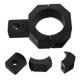 thumbnail image 5 of SHOWERORO 1Jgo Soporte Negro Para Montaje De Luz De Motocicleta Con Abrazadera Resistente Para Faros Y Uso, 5 of 8