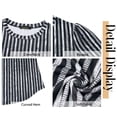thumbnail image 6 of Fantaslook Womens Long Sleeve Shirts Fall Tunic Tops Casual Crewneck Floral Blouses, 6 of 9