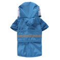 thumbnail image 6 of Hooded Pet Raincoat Reflective Cute Shark Reflective for Small Medium and Large Dogs and Cats XS-4XL, 6 of 12