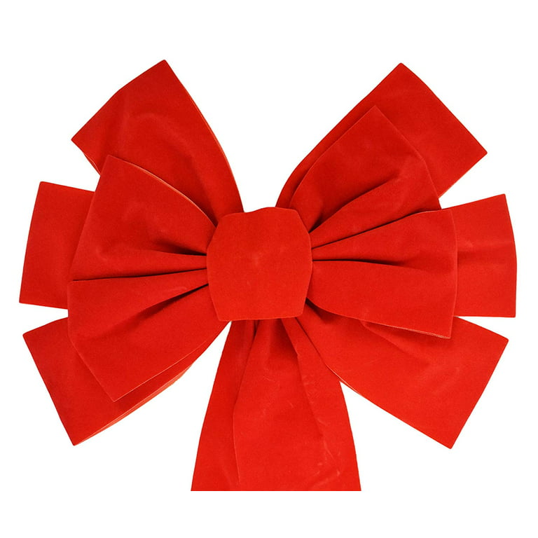 12 inch Wide Velvet Ribbon/RED/100yds [2068-250-68] - $96.53 : Holiday  Manufacturing Inc, Holiday Bows