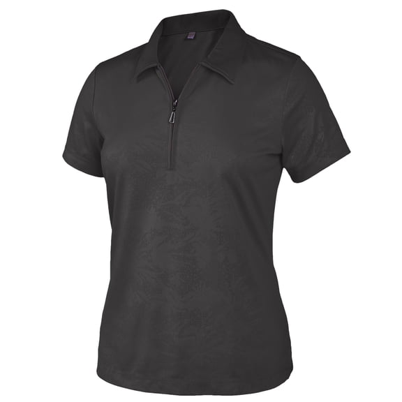 Monterey Club Women's Vintage Fairy Emboss Golf Polo Shirt #2456