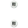 thumbnail image 3 of maskred Dashboard Clock ABS Electronic Component Multipurpose Car Supplies Waterproof Craftsmanship Adhesive Watch Digital Timer White 2Set, 3 of 6