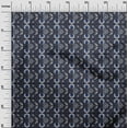 thumbnail image 2 of oneOone Georgette Viscose Fabric Leaves & Floral Block Print Fabric BTY 42 Inch Wide, 2 of 4