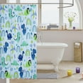 thumbnail image 3 of Sports Ski Shower Curtain with Hooks Extreme Sport Theme Fabric Bathroom Shower Curtain for Antarctic Skiing Waterproof Shower Curtains Snow Mountain Decor Curtain, 66x72 inch, 3 of 6